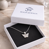 Navya Pendant – 925 Sterling Silver Butterfly Pendant for Women