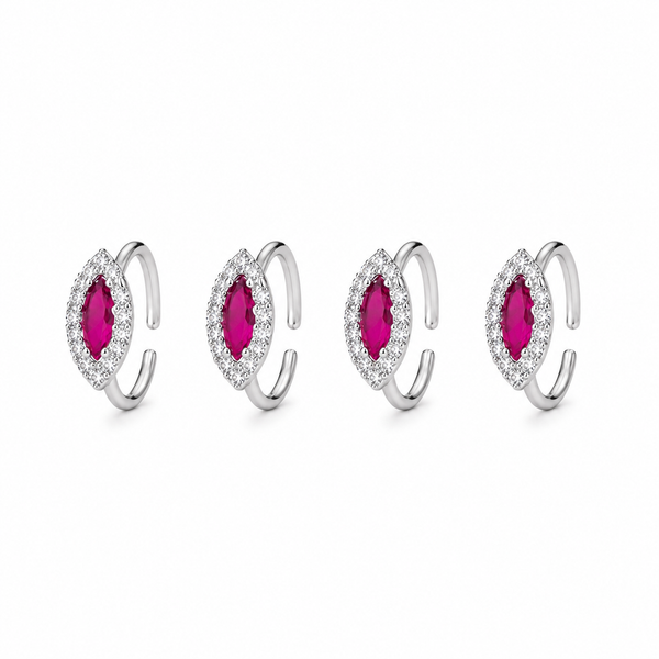 Zora Toe Ring in 925 Sterling Silver