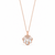 Naria Pendant – 925 Sterling Silver Rose Gold Shell Necklace