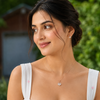 Naria Pendant – 925 Sterling Silver Rose Gold Shell Necklace