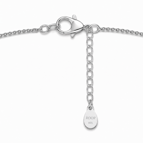 Hazel Pendant – 925 Sterling Silver Leaf Design Pendant (Silver & Rose Gold)