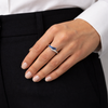Nyra Ring – 925 Sterling Silver Blue Stone Elegant Ring for Women