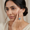 Azure Ring in 925 Sterling Silver
