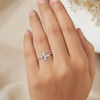 Dhun Ring – 925 Sterling Silver Heartbeat Adjustable Ring