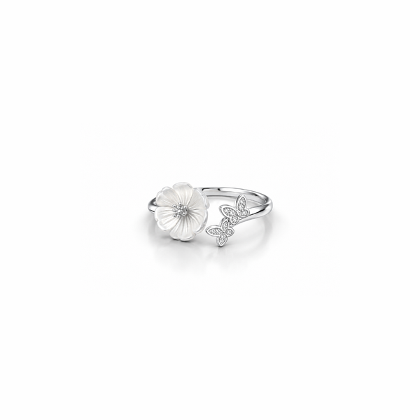 Florrise Ring in 925 Sterling Silver