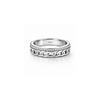 Link Crown Ring – 925 Sterling Silver Men’s Chain Band Ring