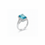 Azure Ring in 925 Sterling Silver