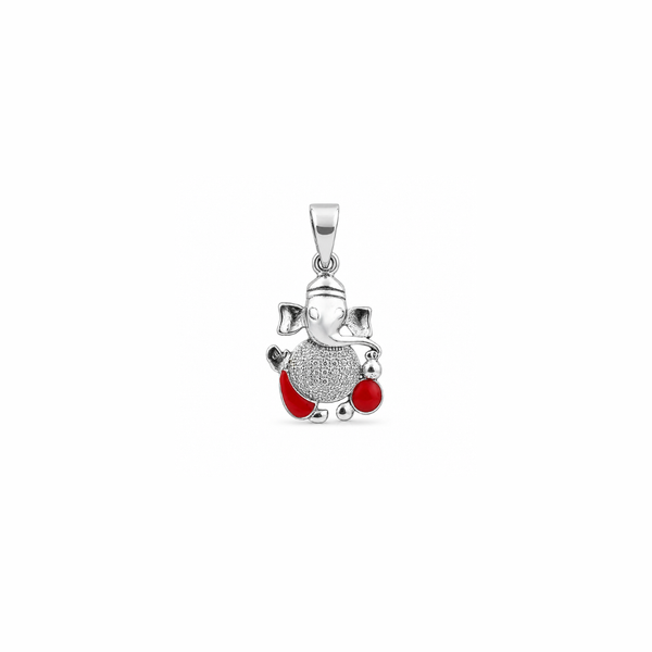 Vinayak- 925 Sterling Silver Ganesha Pendant