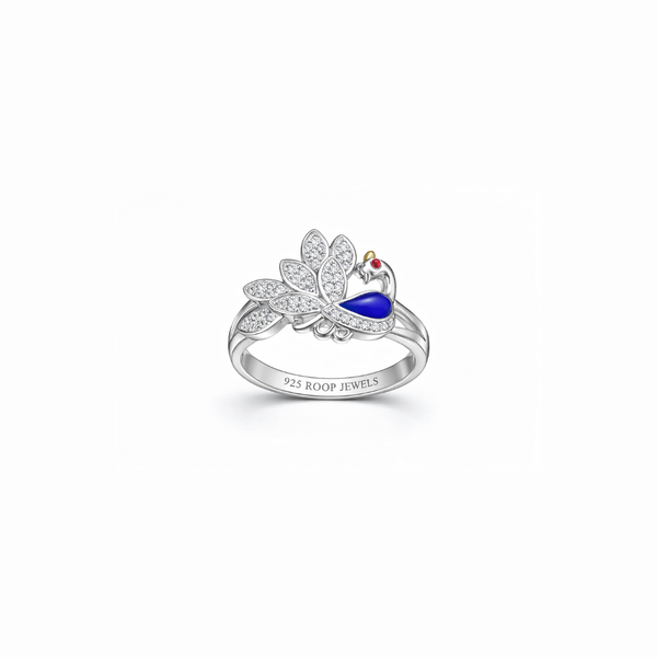 Mayura Ring in 925 Sterling Silver