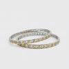 DuoGlow Bangles in 925 Sterling Silver (Set of 2)